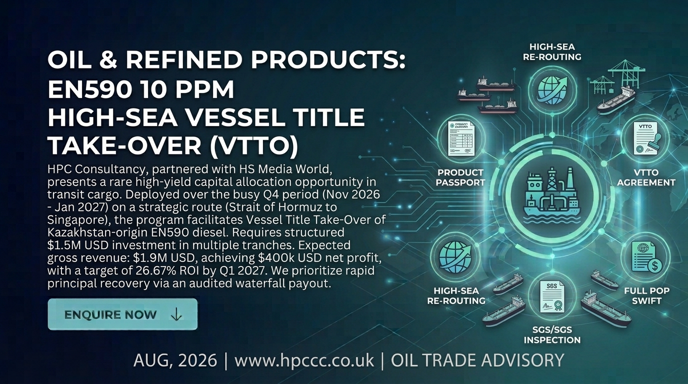 A Guide to Vessel Title Take-Over (VTTO) Deals, Canada Energy Classifications, and Strategic Logistics