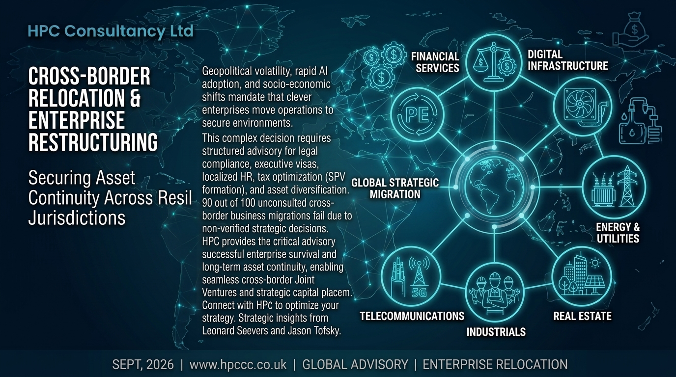 Strategic Business Relocation from Canada and Cross Border Advisory